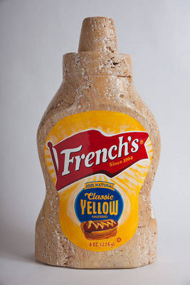 French\'s Mustard by Robin Antar - search and link Sculpture with SculptSite.com