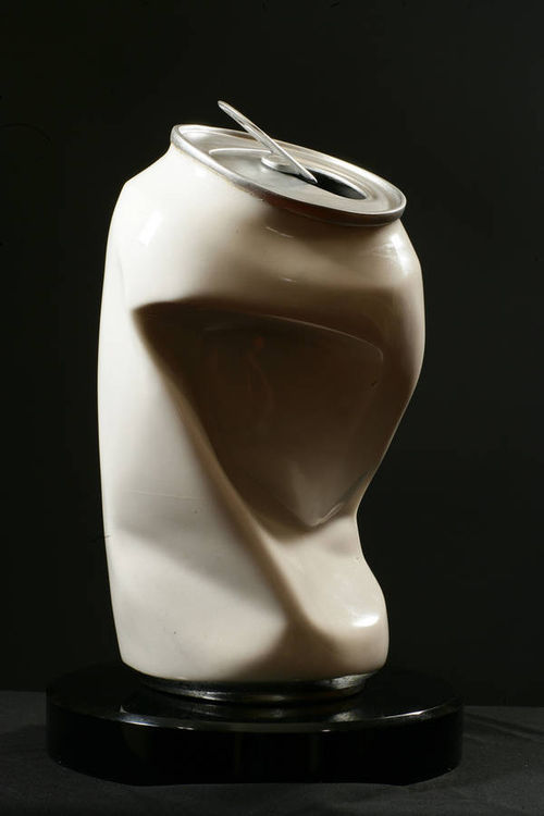 soda can by Robin Antar - search and link Sculpture with SculptSite.com