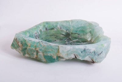Fluorite Bowl by Robin Antar - search and link Sculpture with SculptSite.com