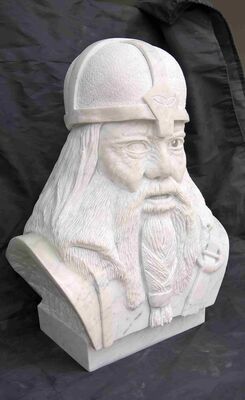 Old Viking - Trust Me by Thomas Boos - search and link Sculpture with SculptSite.com