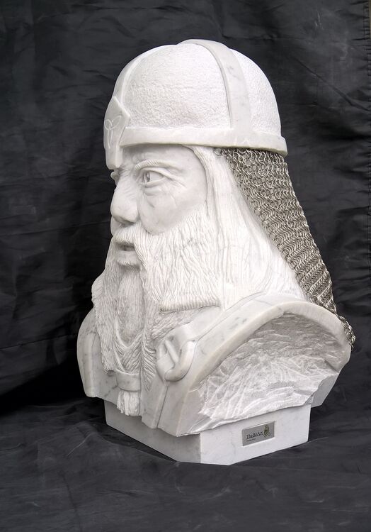 Old Viking - Trust Me by Thomas Boos - search and link Sculpture with SculptSite.com