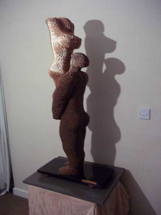 you raise me up by Ant Bryant - search and link Sculpture with SculptSite.com