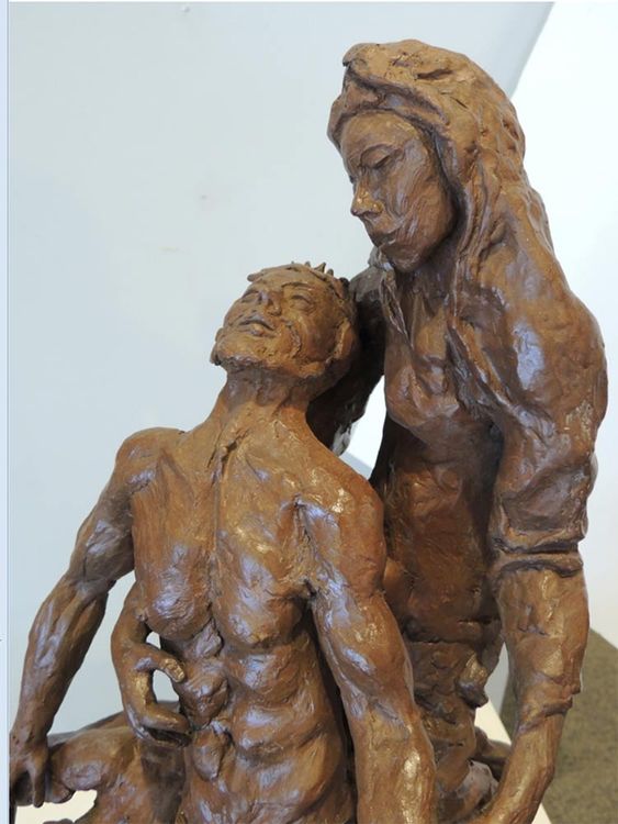 La Pieta by Bill Batic - search and link Sculpture with SculptSite.com