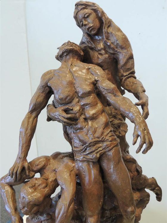 La Pieta by Bill Batic - search and link Sculpture with SculptSite.com