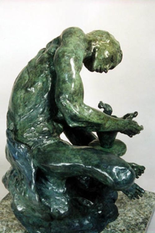 The Potter by Bill Batic - search and link Sculpture with SculptSite.com