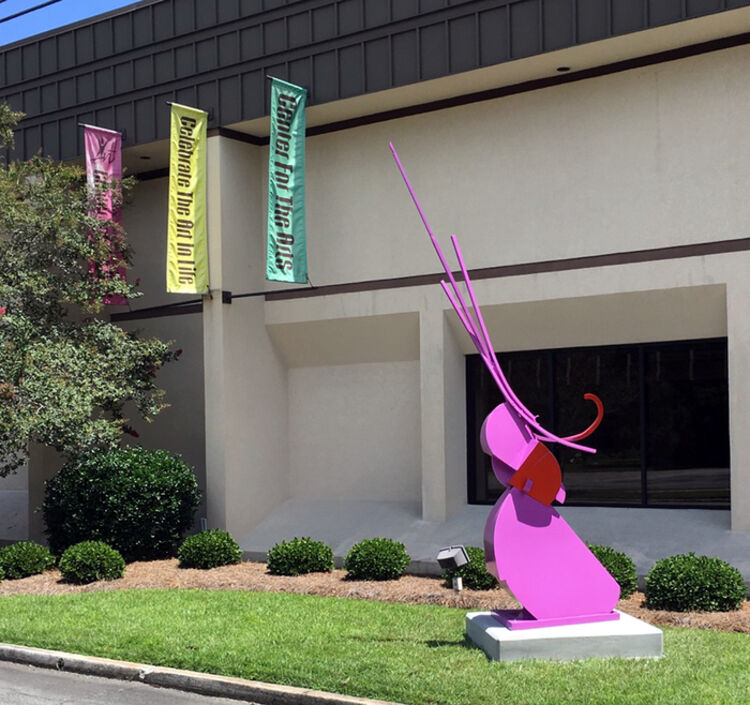 Red and Purple Quantum Object by Robert L Coon Jr - search and link Sculpture with SculptSite.com