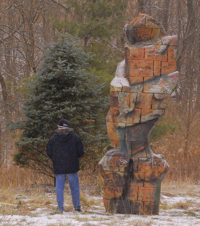 Unfolding by Robert Pulley - search and link Sculpture with SculptSite.com