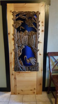 Blue Heron by Edward Kitt - search and link Sculpture with SculptSite.com