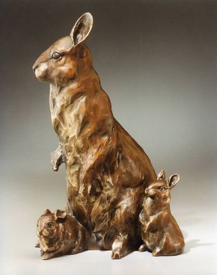 Peter, Paul and Mama by Dawn Weimer - search and link Sculpture with SculptSite.com