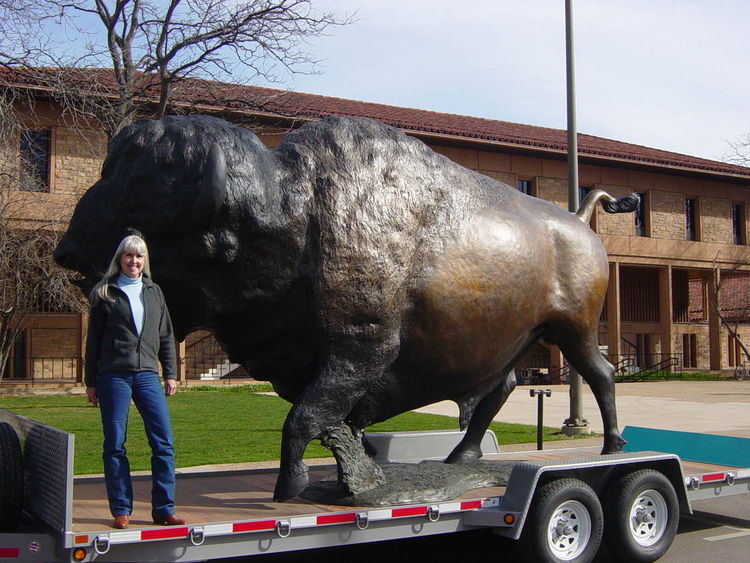 Colorado Ruler by Dawn Weimer - search and link Sculpture with SculptSite.com