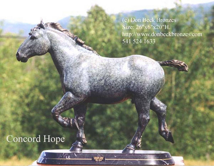 Concord Hope by Don Beck - search and link Sculpture with SculptSite.com