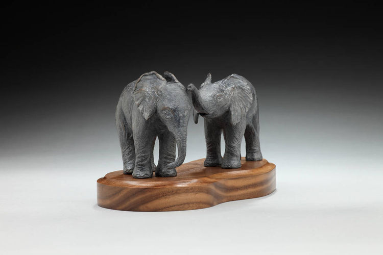 Ivory Orphans by Deb Jenkins - search and link Sculpture with SculptSite.com