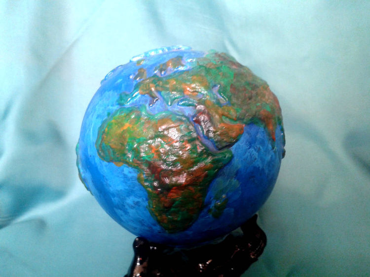 The Earth by Gela Mach - search and link Sculpture with SculptSite.com