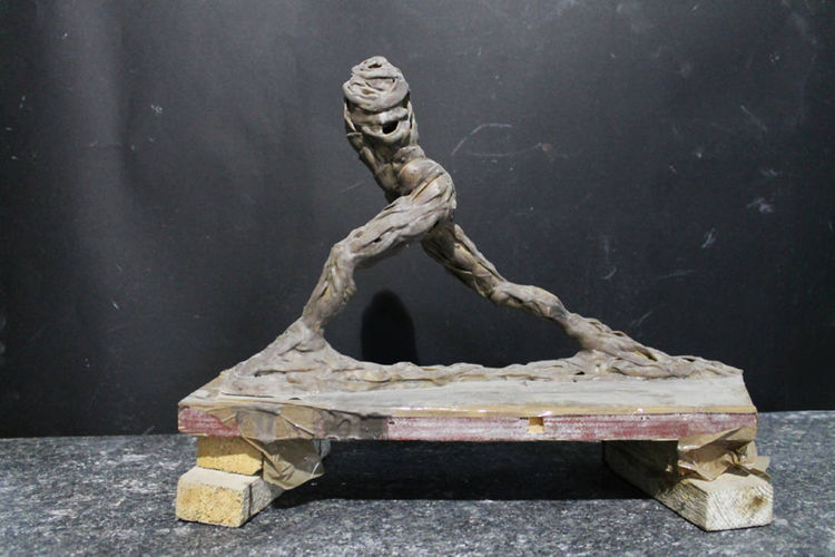 Anatomy of a runner by Bojan Grujic - search and link Sculpture with SculptSite.com