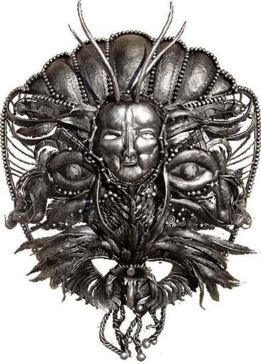 Mask of Winter Queen by Arman Hostikyan - search and link Sculpture with SculptSite.com