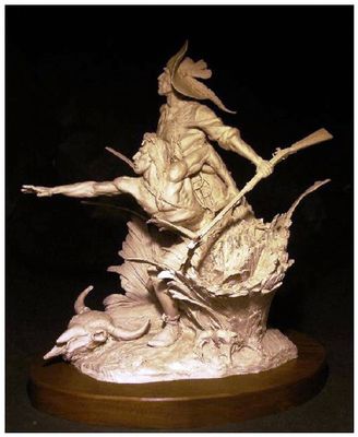 Forbidden Ground by Michael Boyett - search and link Sculpture with SculptSite.com