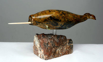 Th Narwhal by Jason Nelson - search and link Sculpture with SculptSite.com