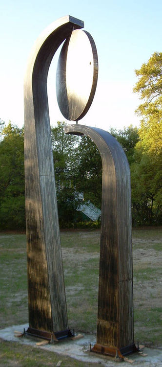 Swagrass and Sun by Jeff Hackney - search and link Sculpture with SculptSite.com