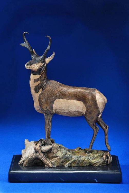 Pronghorn by James Marsico - search and link Sculpture with SculptSite.com