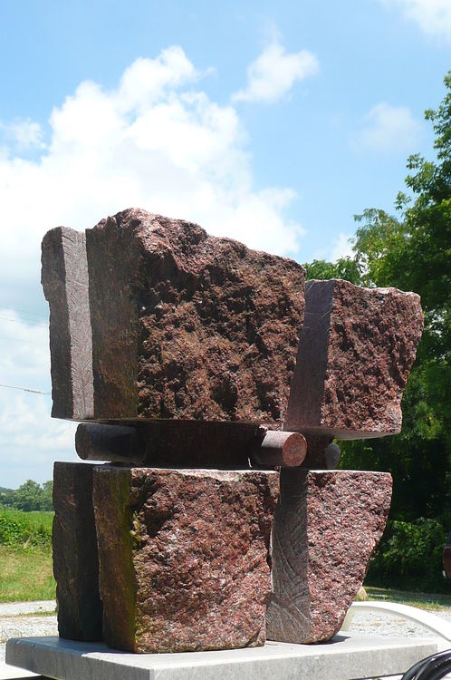 CONTINUUM UNCARVED BLOCK: XI by Jon Barlow Hudson - search and link Sculpture with SculptSite.com