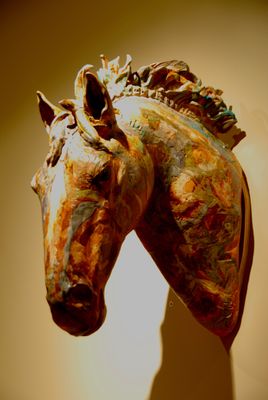 Horse by Carol Fleming - search and link Sculpture with SculptSite.com