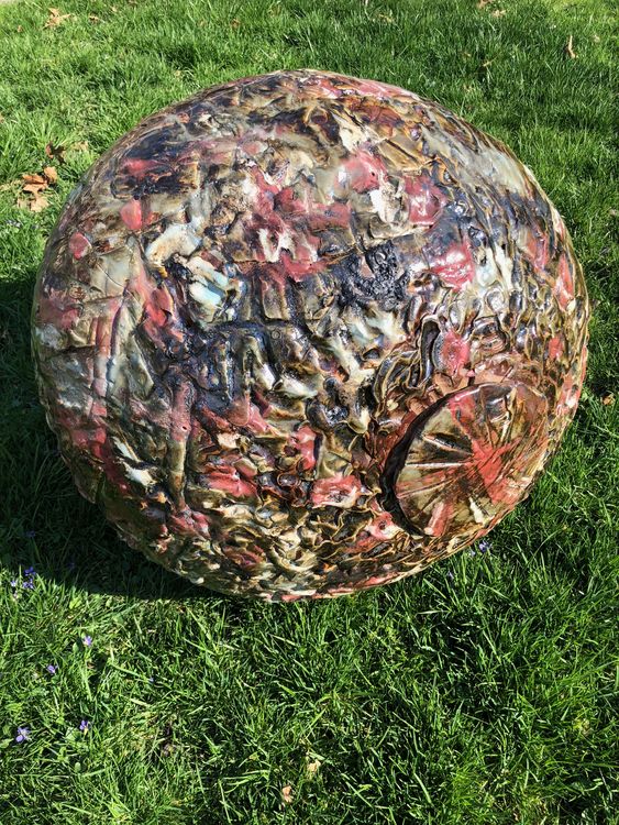Coralsphere by Carol Fleming - search and link Sculpture with SculptSite.com