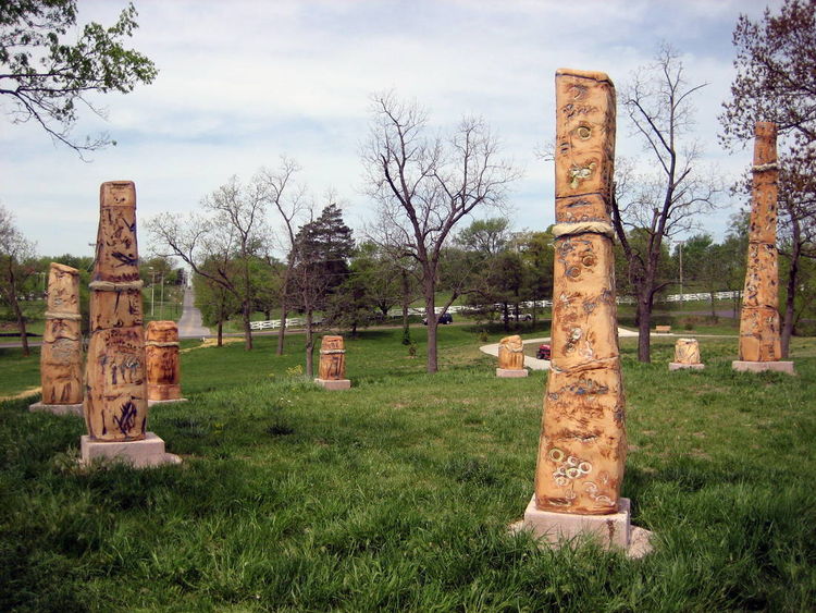 Stephens Lake, Look Out Point by Carol Fleming - search and link Sculpture with SculptSite.com