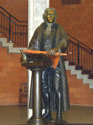 Thomas Jefferson 1802 by James Muir - search and link Sculpture with SculptSite.com