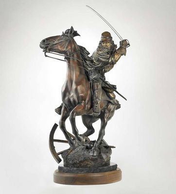 The Last Horseman by James Muir - search and link Sculpture with SculptSite.com