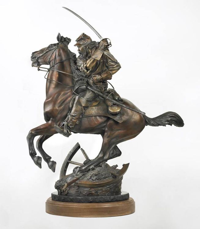 The Last Horseman by James Muir - search and link Sculpture with SculptSite.com