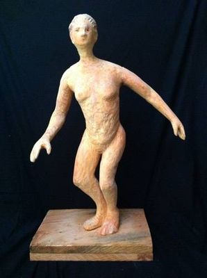 Standing Figure by Mark LaRiviere - search and link Sculpture with SculptSite.com