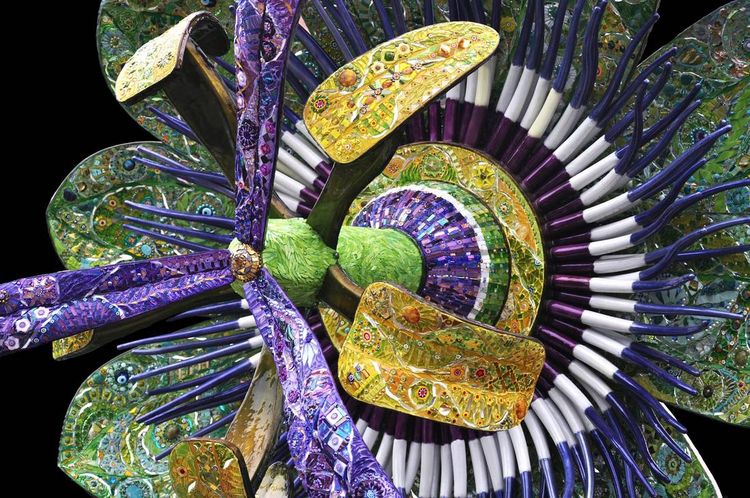 Passion Flower by Maylee Christie - search and link Sculpture with SculptSite.com