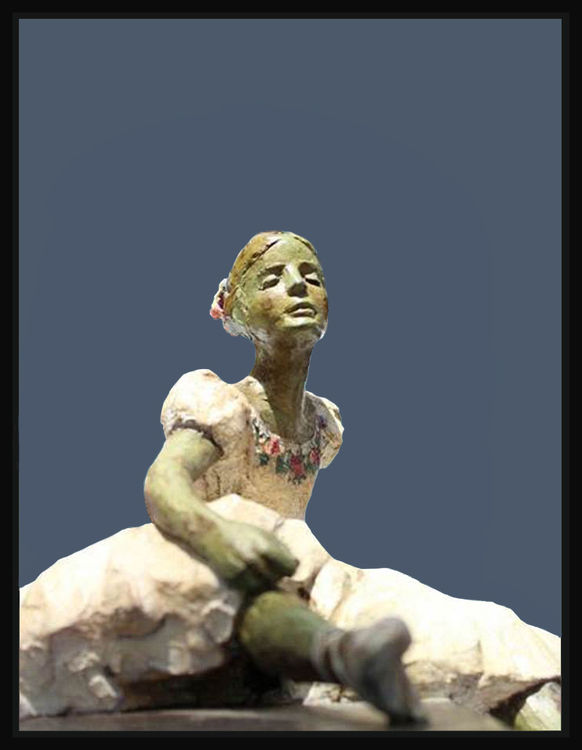 Degas-Dancers-Felicity-Foote-and-Sabina-Cartier by Sterett-Gittings Kelsey - search and link Sculpture with SculptSite.com