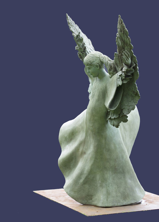 The Freedom Angel Created to Serve America's Veterans by Sterett-Gittings Kelsey - search and link Sculpture with SculptSite.com