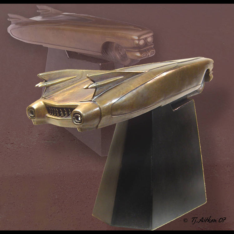 Road Rocket Nike by Tj Aitken - search and link Sculpture with SculptSite.com