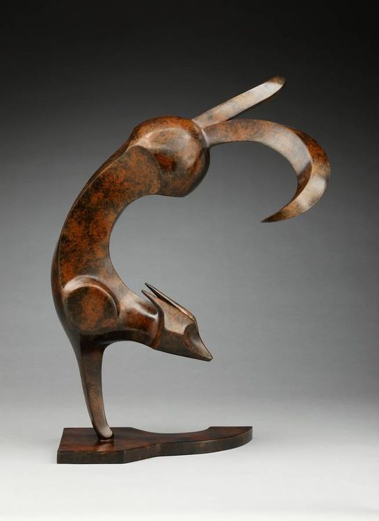 Foxy Lady by Georgene McGonagle - search and link Sculpture with SculptSite.com